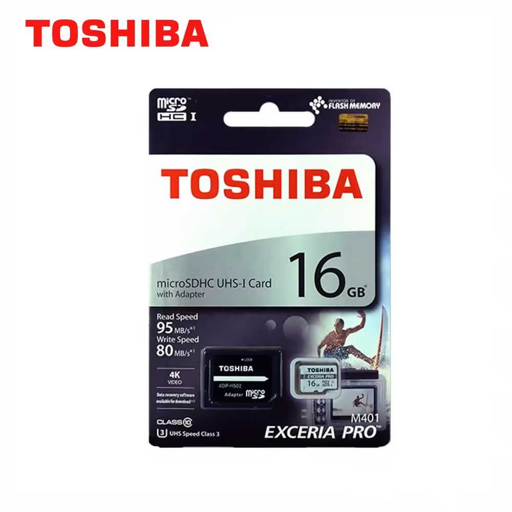 میکرو مموری Toshiba مدل M401 MicroSD ظرفیت 16GB