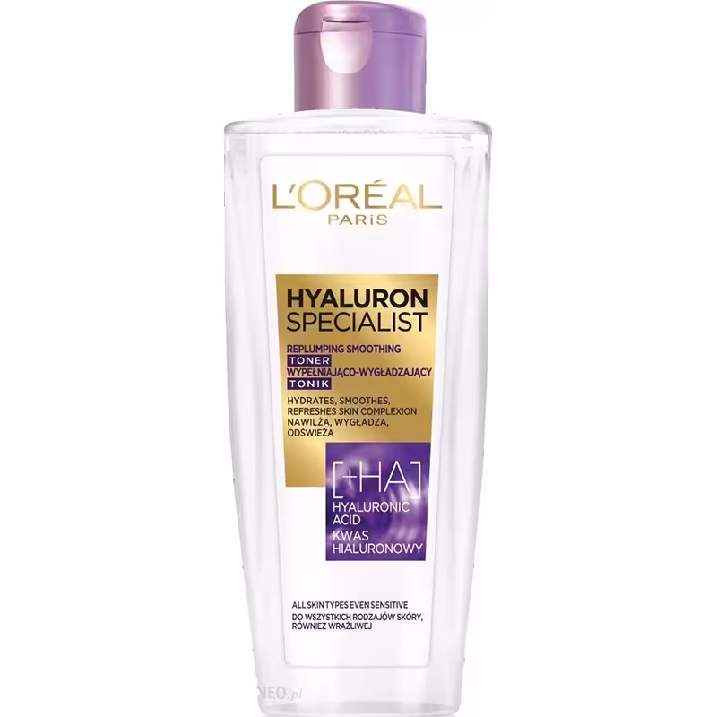 تونر آبرسان هیالورون لورال انواع پوست LOREAL HYALURON SPECIALIST TONER