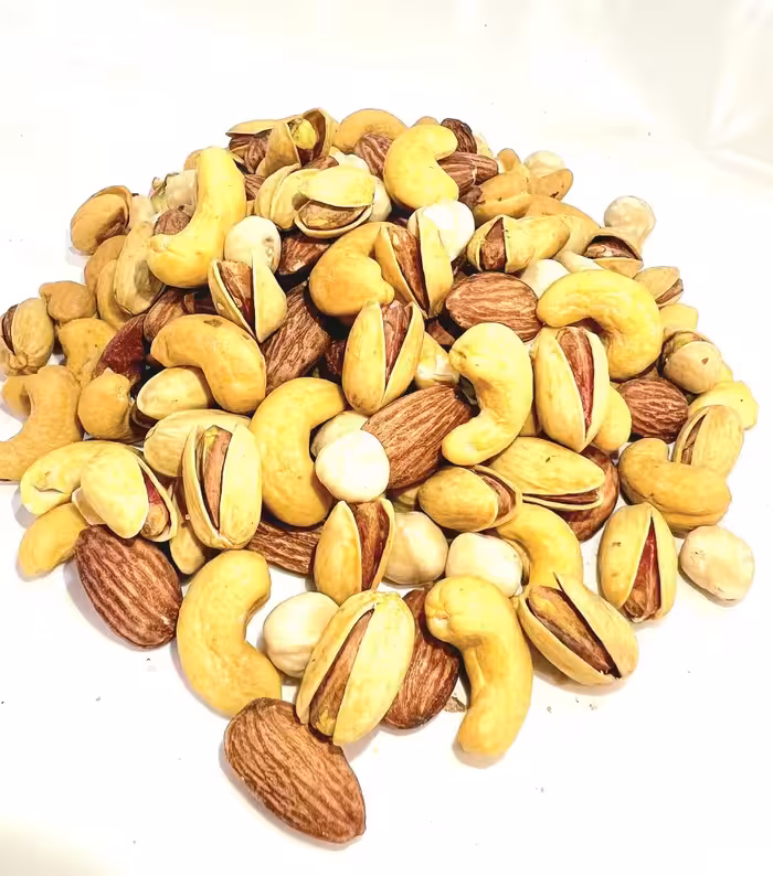 آجیل چهارمغز پسته با پوست زعفرانی - آجیل و خشکبار ماهتیسا