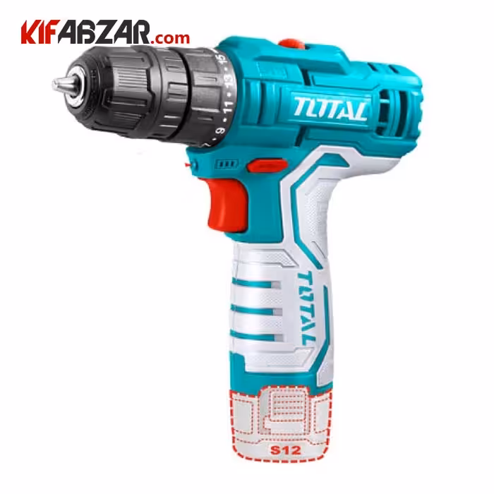 دریل شارژی 12 ولت توتال مدل TIDLI12328