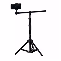سه پایه دوربین  panasun مدل m2    --    پایه نگهدارنده گوشی موبایل پاناسون  M2