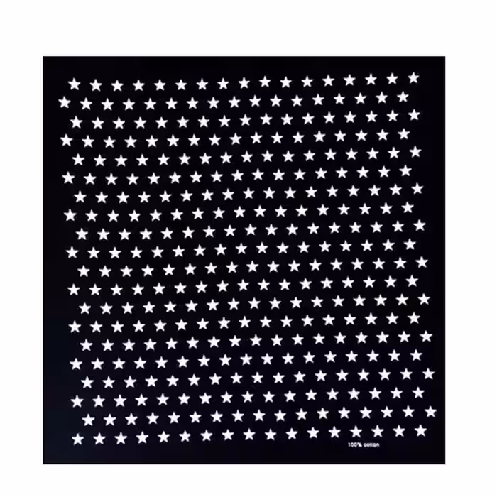 دستمال سر و گردن طرح ستاره 