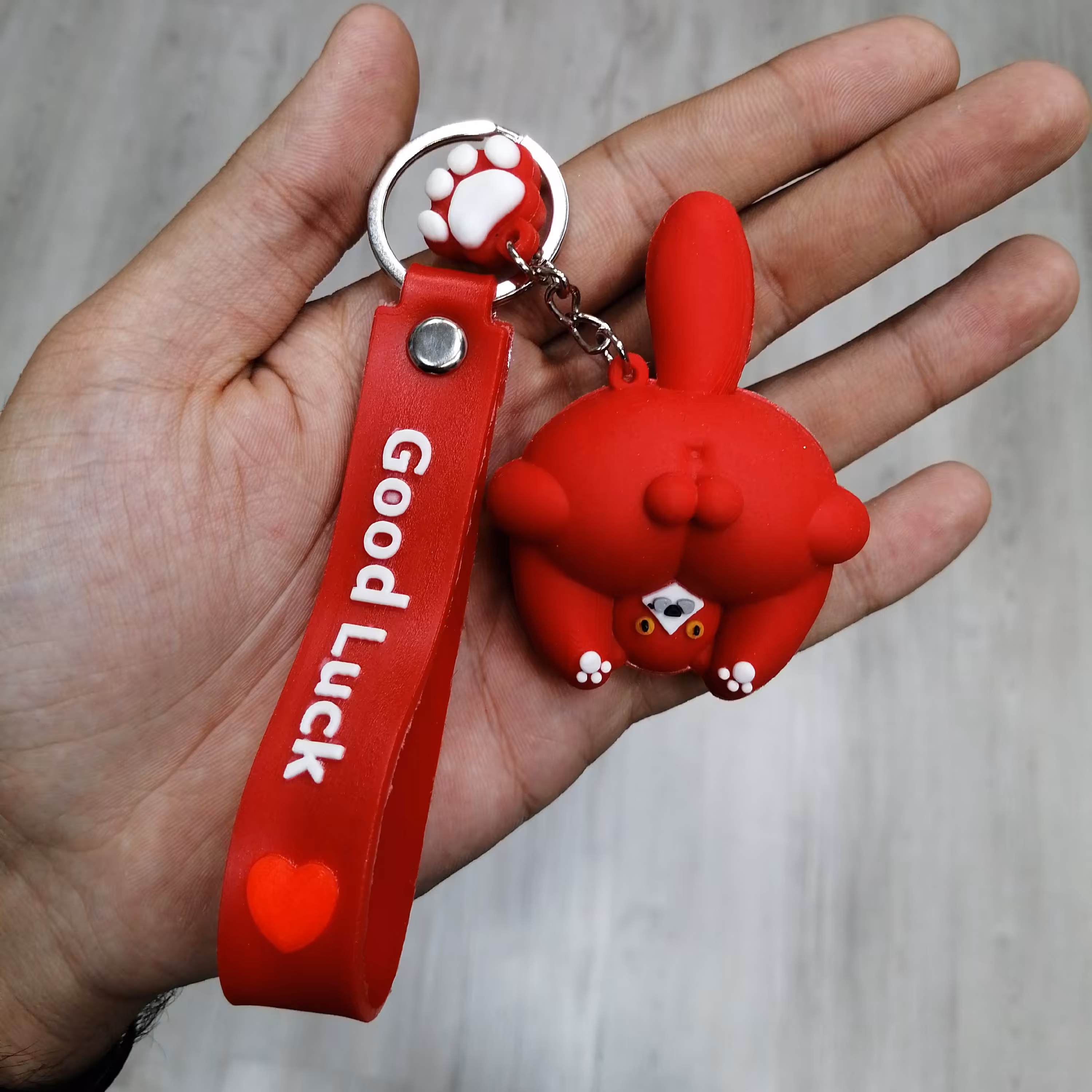 جاسوئیچی گربه وارونه قرمز