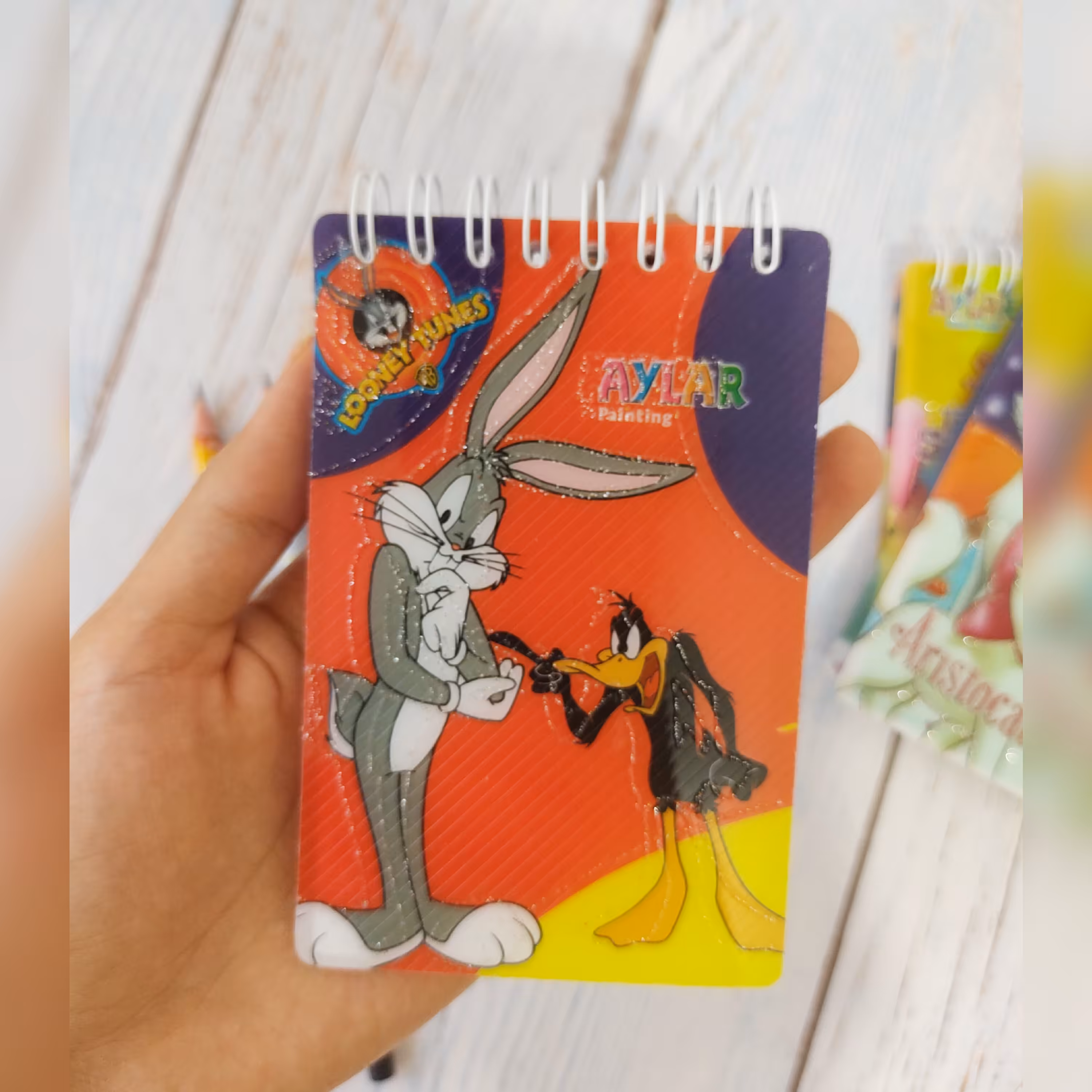دفترچه یادداشت خطی 100 برگ جلد طلقی کد1