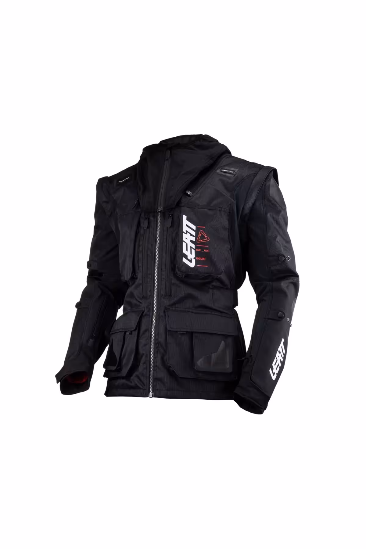 کاپشن موتورسوار مشکی مردانه و زنانه 5.5 ENDURO MONT اورجینال Leatt