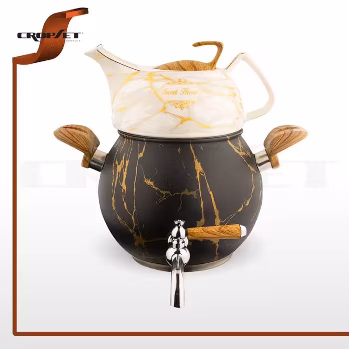 کتری و قوری روشاک طرح کلاریتا کروپ سِت