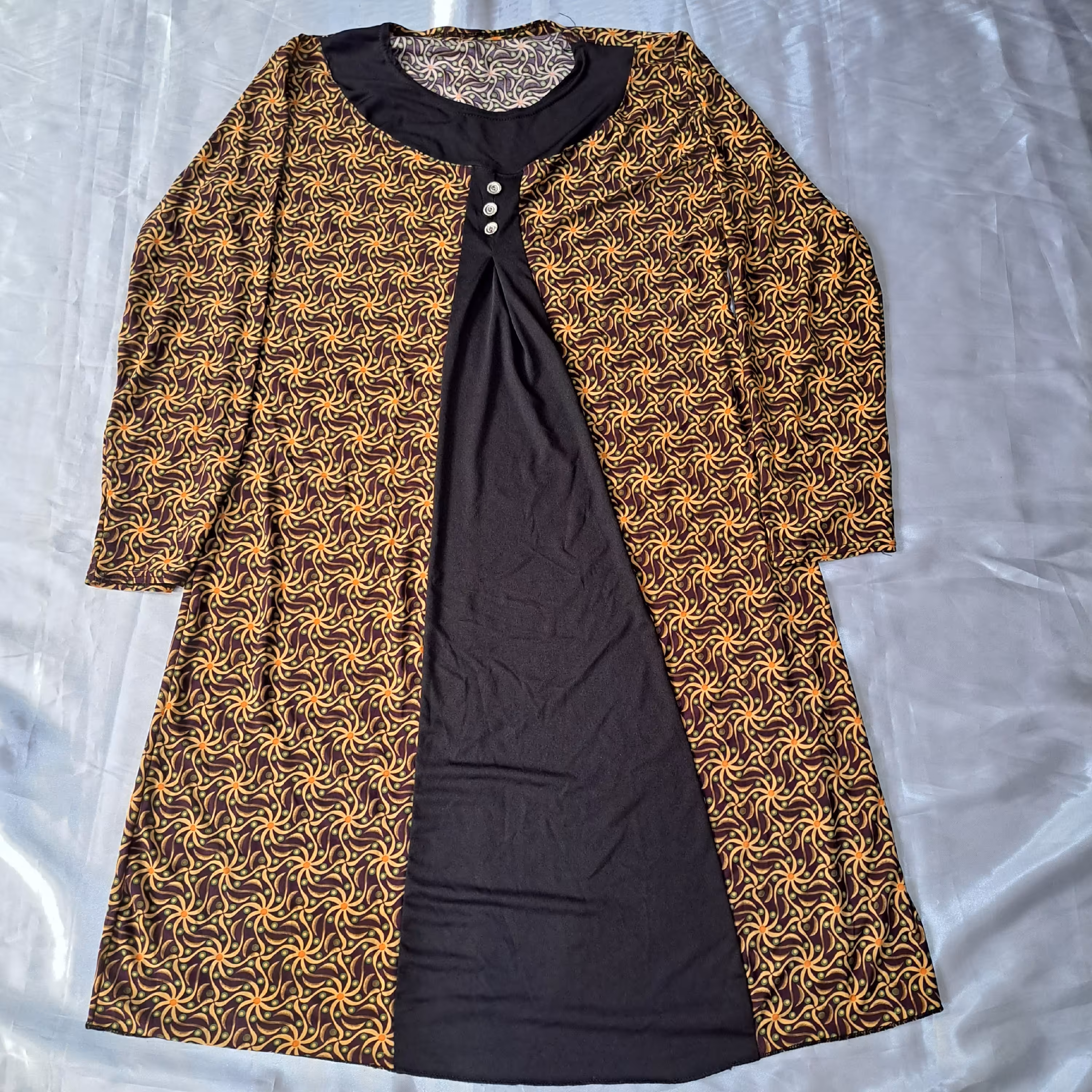 پیراهن ریون قواره دار فری سایز36تا48  ارسال رایگان