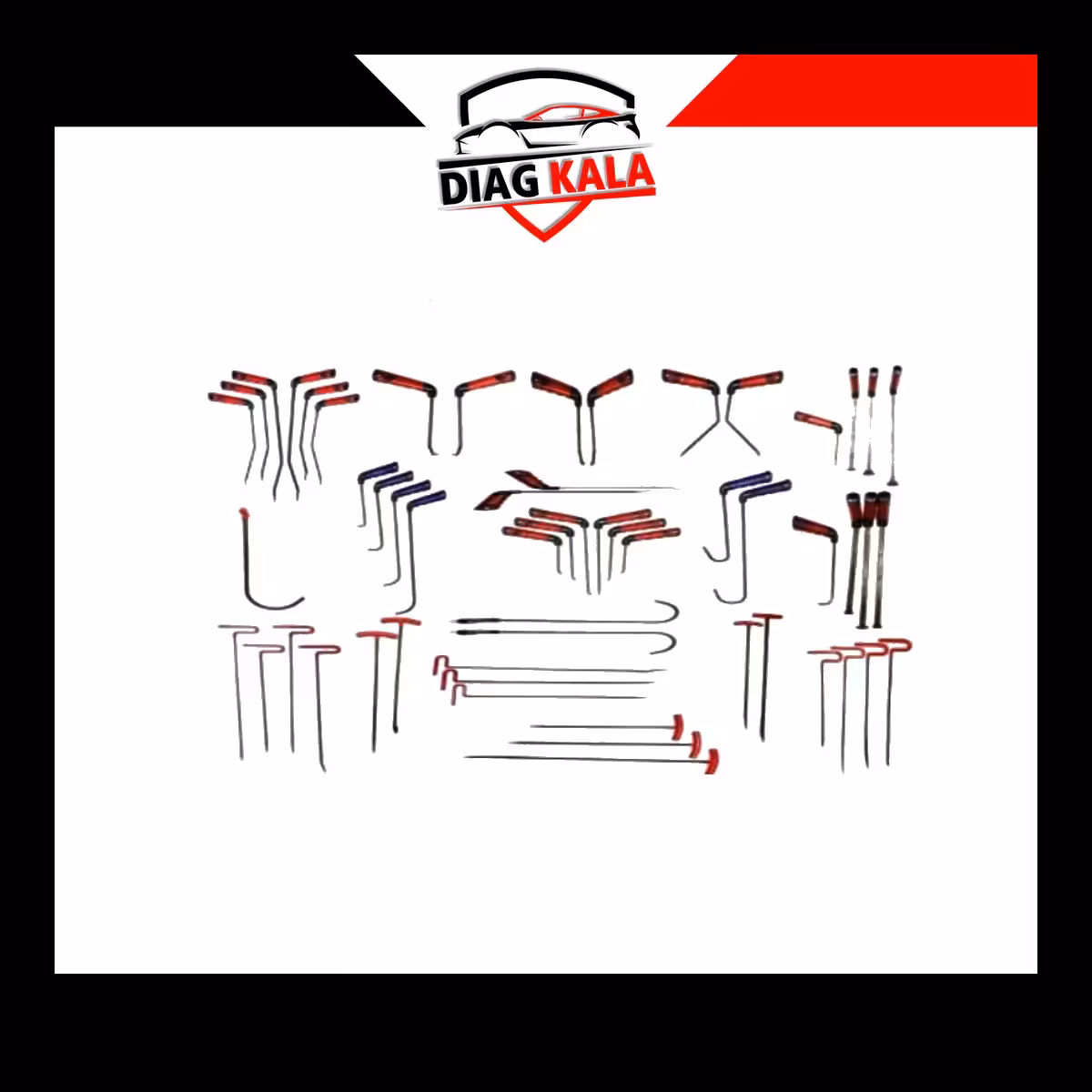 میله PDR صافکاری 55 پارچه دسته امریکایی ساخت ترکیه ( دنت مستر )