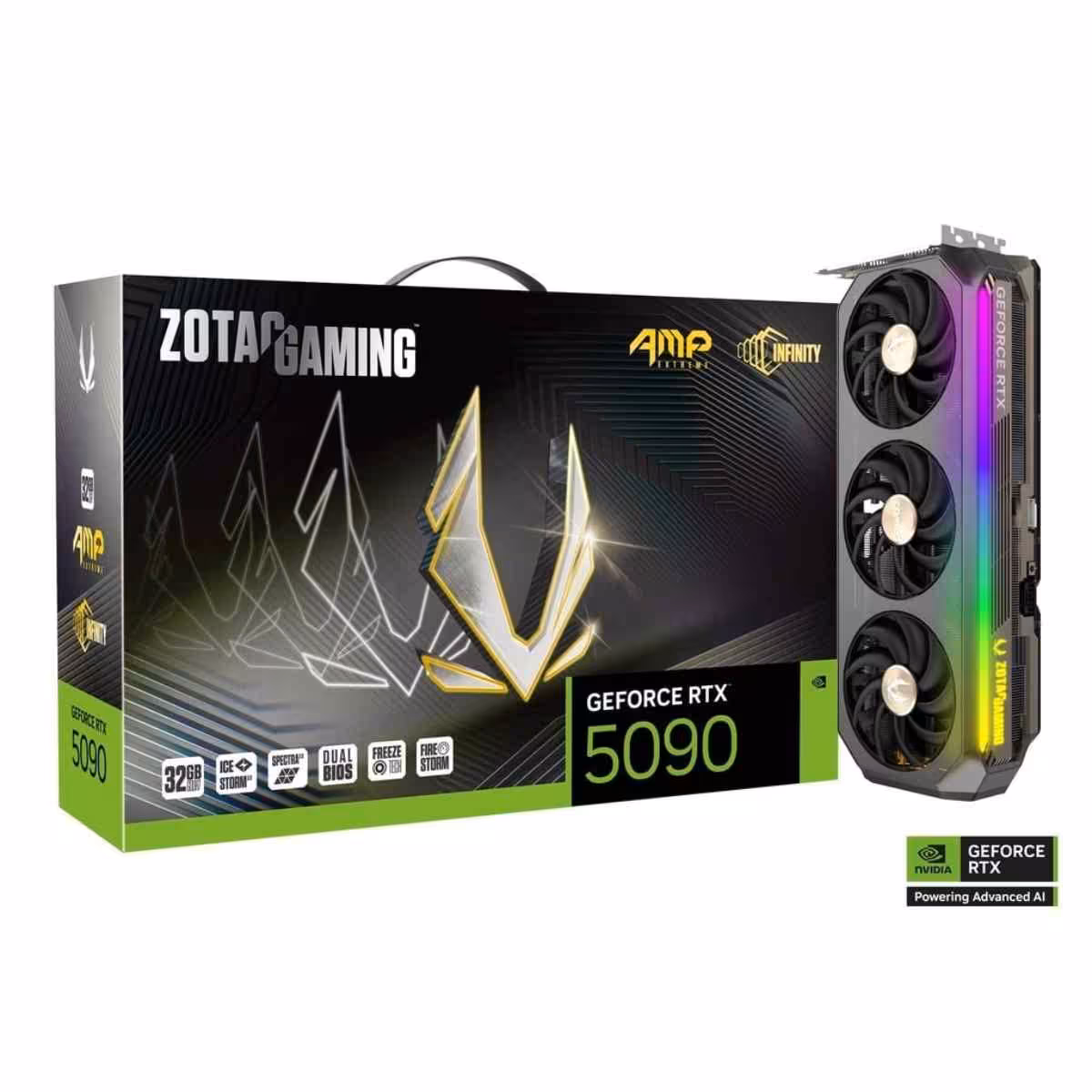 خرید کارت گرافیک ZOTAC GAMING GeForce RTX 5090 AMP Extreme INFINITY 32GB با بهترین قیمت