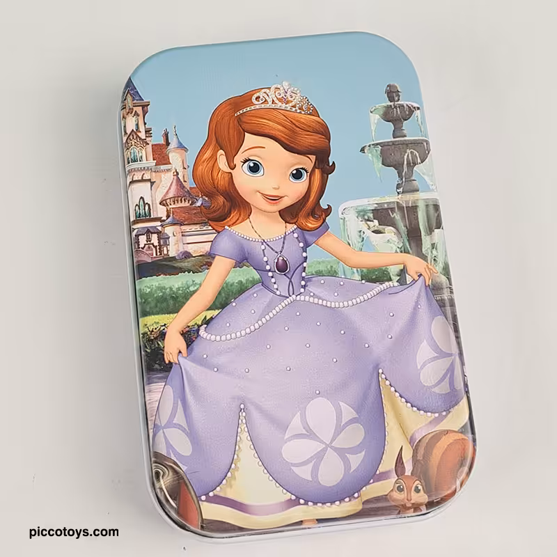 پازل قوطی فلزی 60 تکه طرح پرنسس سوفیا کد 5576147