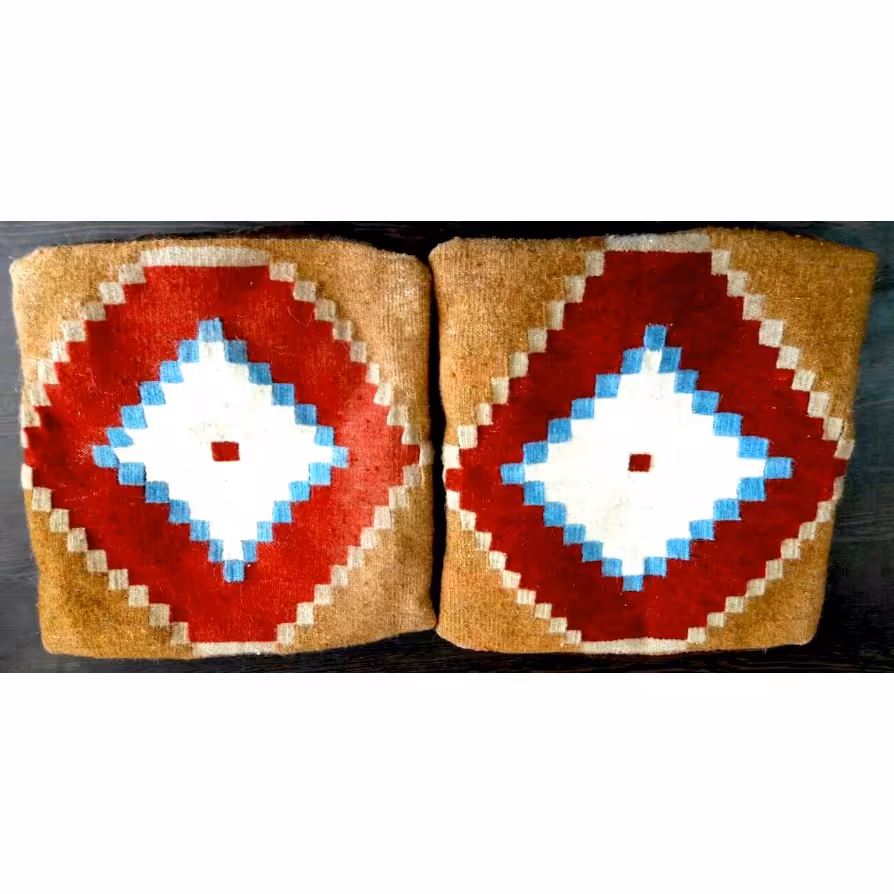 یک جفت کوسن گلیمی