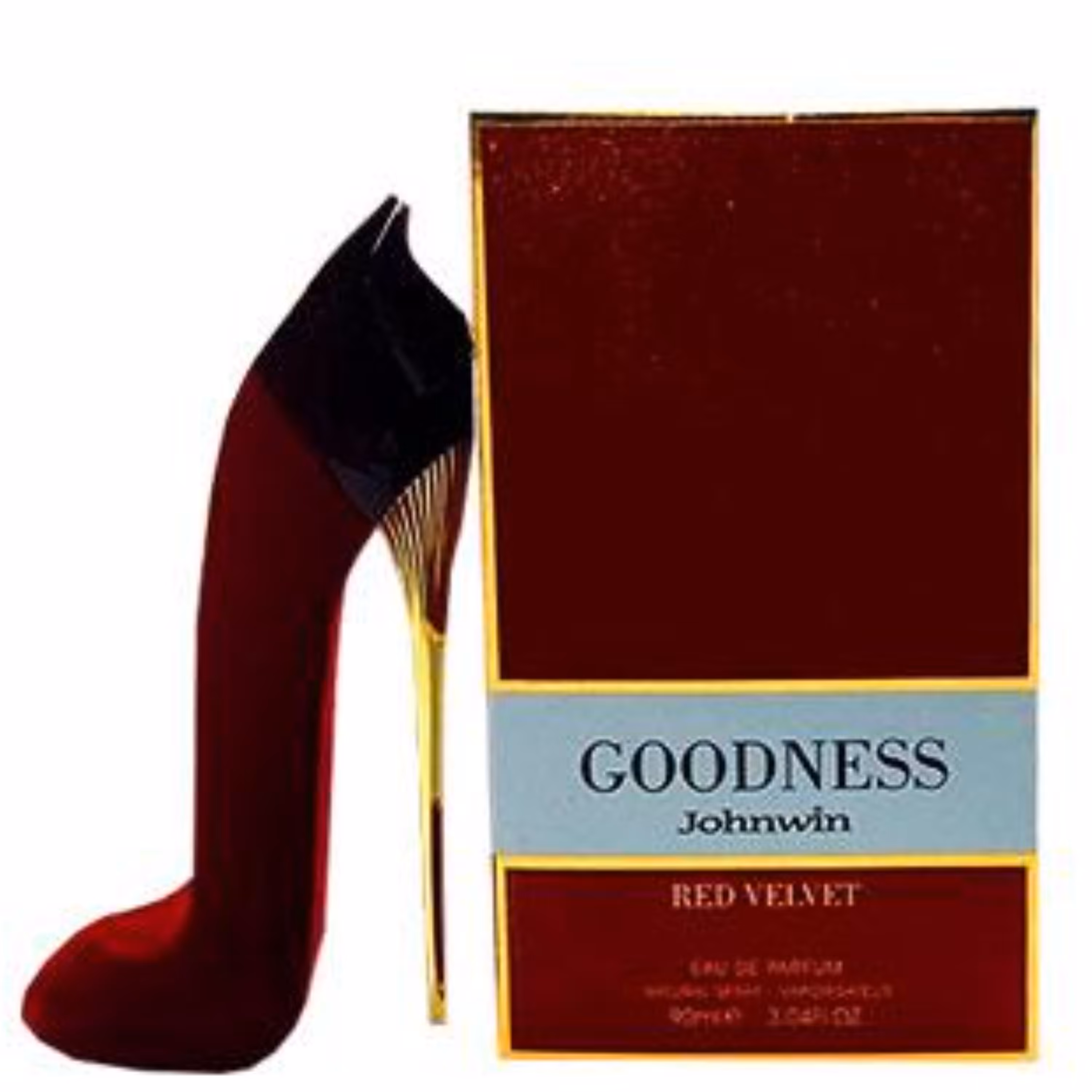 ادو پرفیوم زنانه گودگرل قرمز ولوت فتال جانوین مدل Goodness حجم 90 میلی لیتر