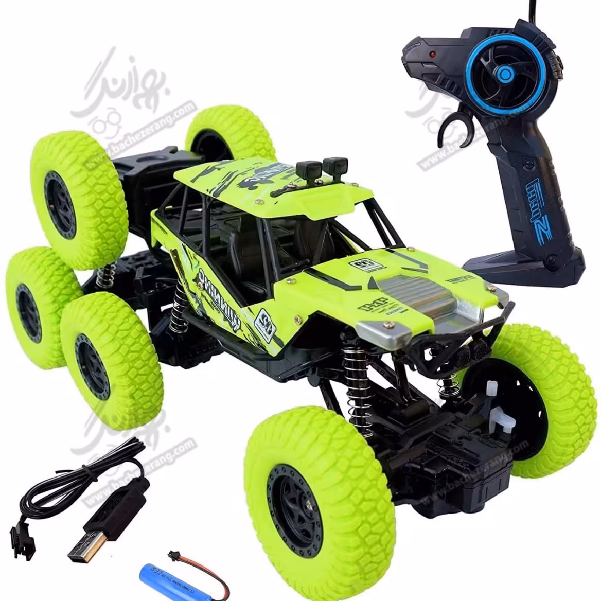 ماشین کنترلی شارژی آفرود 8 چرخ