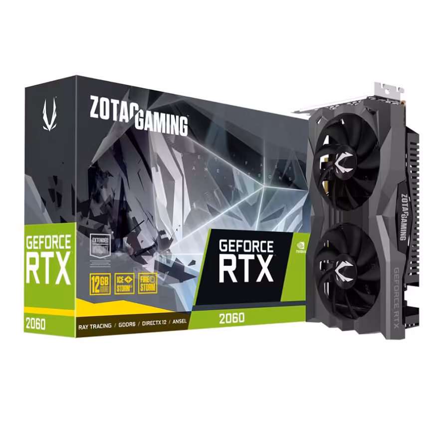 کارت گرافیک زوتاک GeForce RTX 2060 12GB