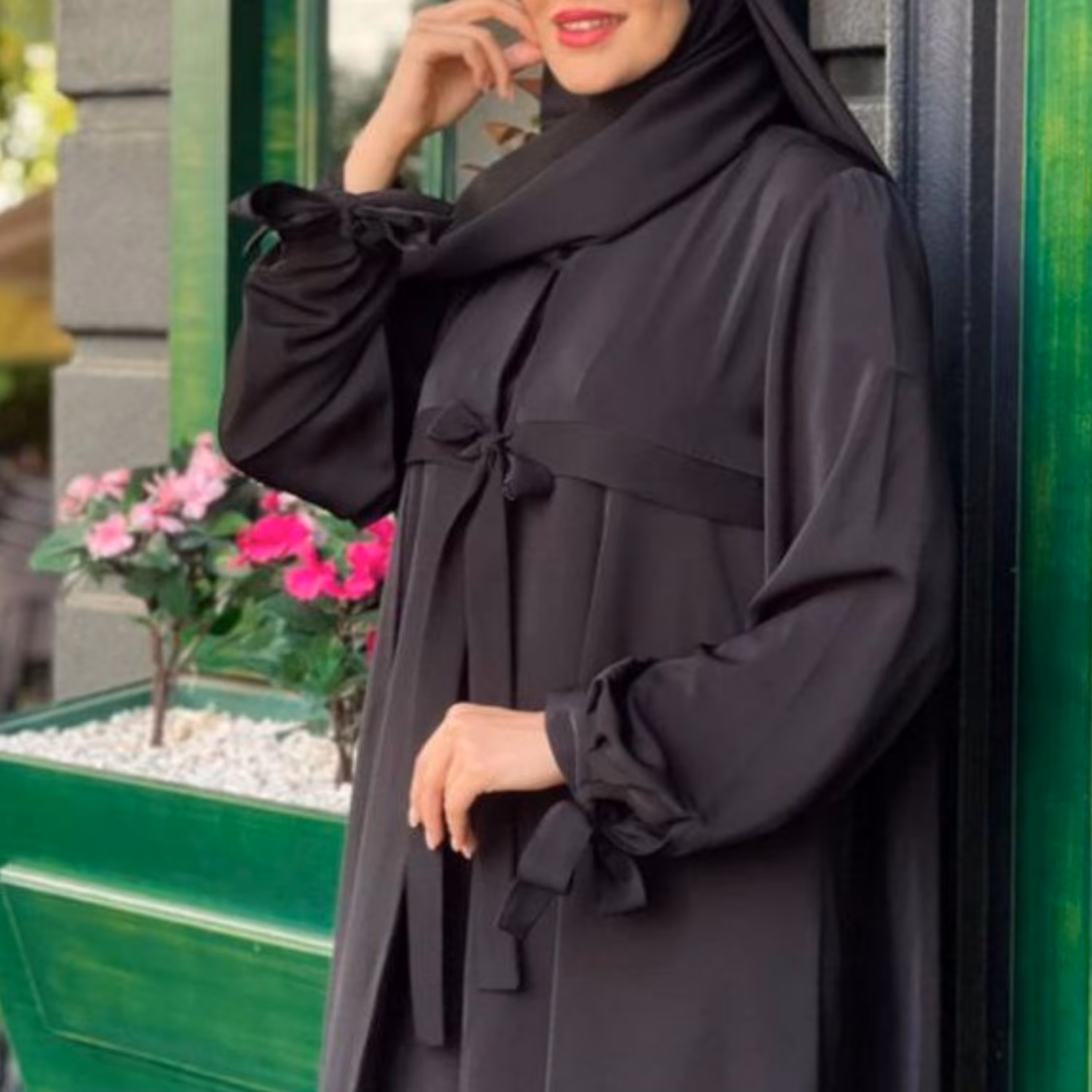 مانتو عبایی بلند کد56