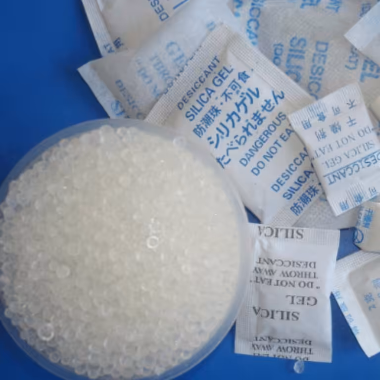 سیلیکاژل ساشه ای بسته 3گرمی (تعداد در جعبه 500 عددی) رطوبت گیر