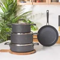 ست ماهیتابه 7 پارچه کاراجا رنگ مشکی کد502000187