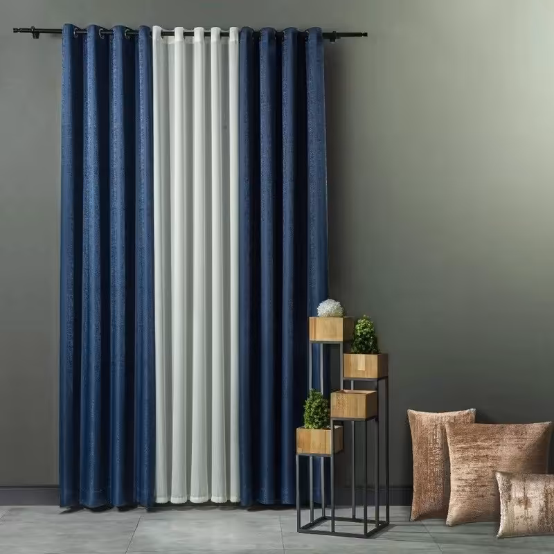 پرده ساده پذیرایی و اتاق خواب