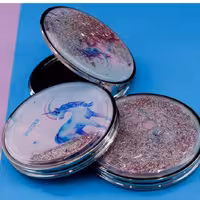 آینه جیبی مدل شنی