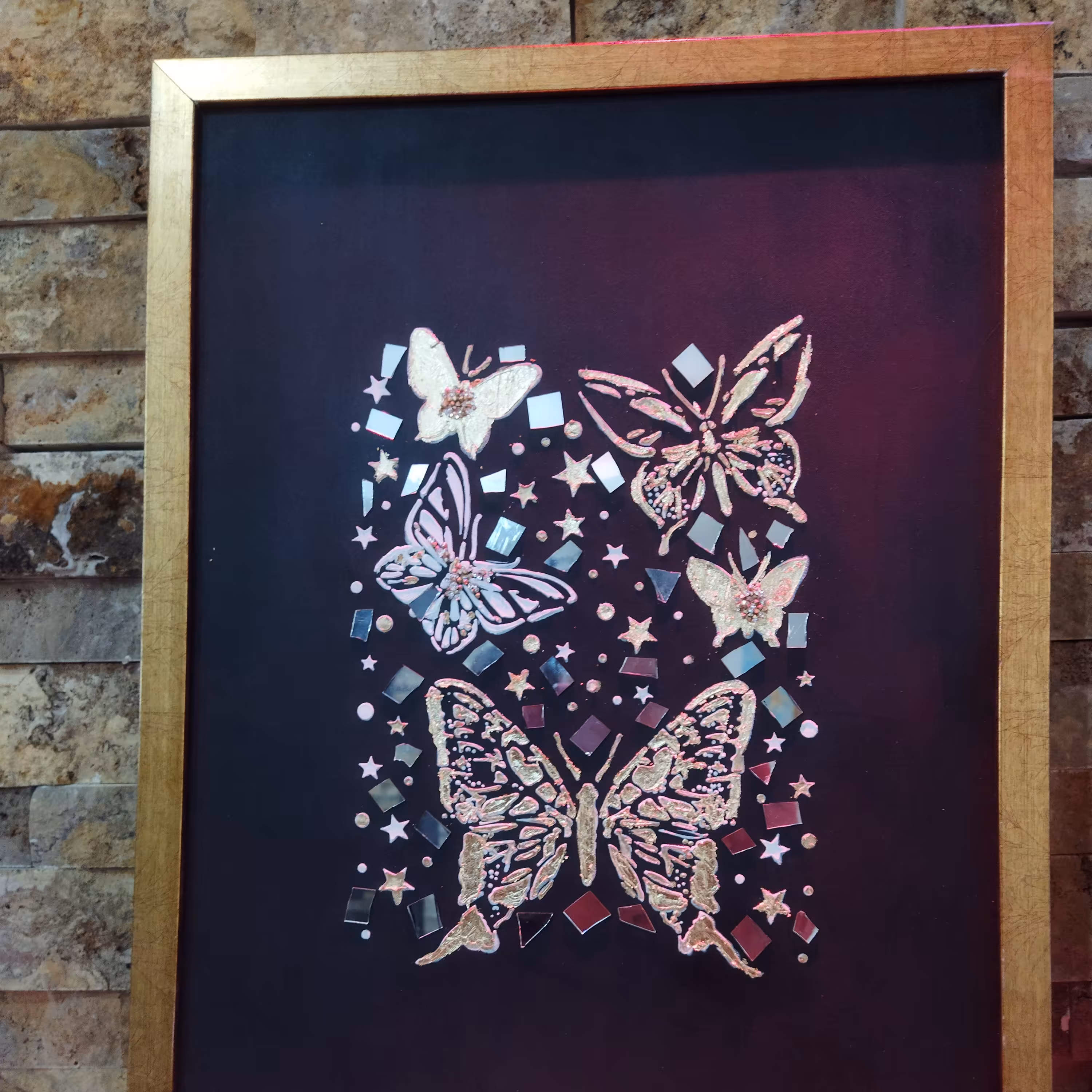 تابلو دکوراتیو پروانه کوچک