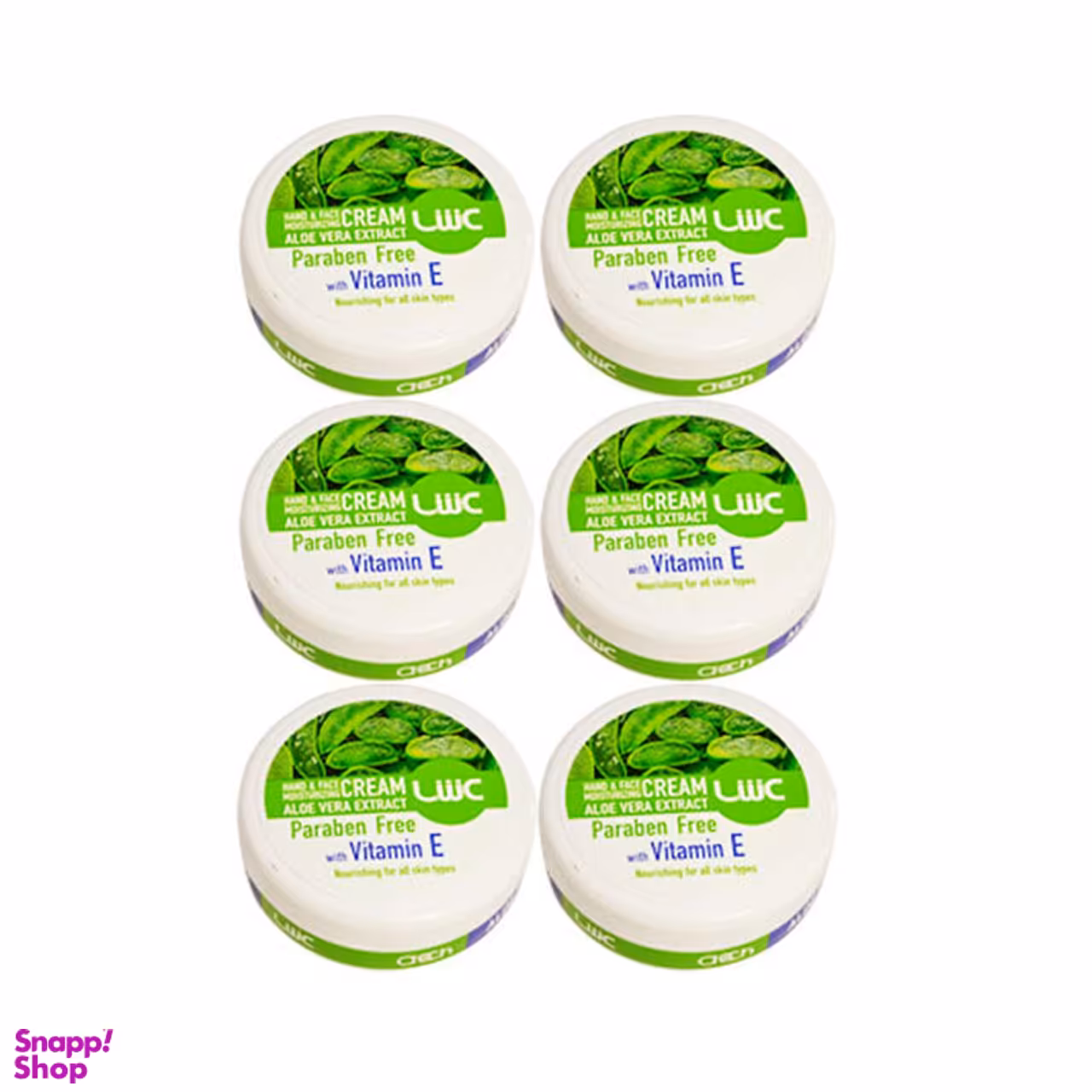 کرم مرطوب کننده عش (ash) مدل d61 حجم 100 میلی‌لیتر بسته 6 عددی