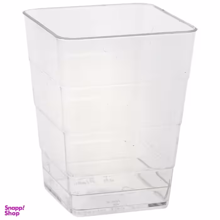 لیوان یکبار مصرف مدل چهار ضلعی بسته 10 عددی