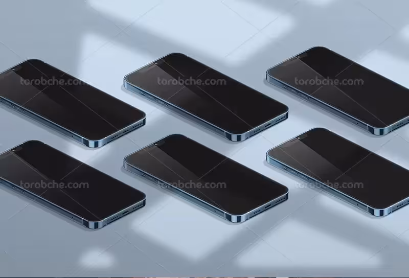 موکاپ لایه باز گوشی | گرافیک با طعم تربچه