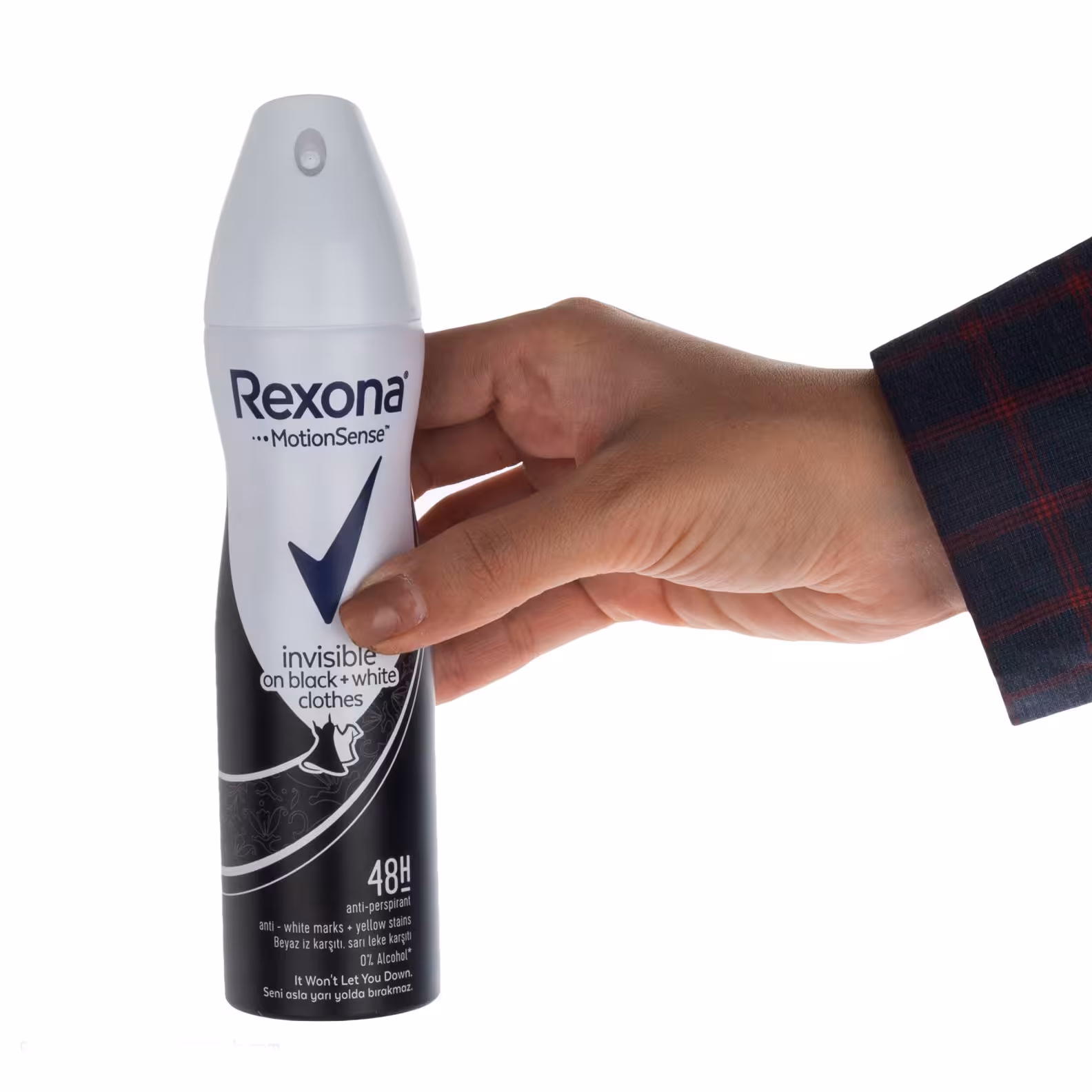 اسپری رکسونا مدل بلک ایت Rexona Invisible on blackwhite (زنانه)