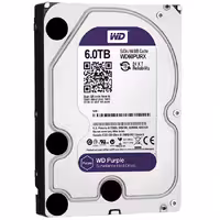 هارددیسک اینترنال وسترن دیجیتال سری Purple wd60purz ظرفیت 6 ترابایت