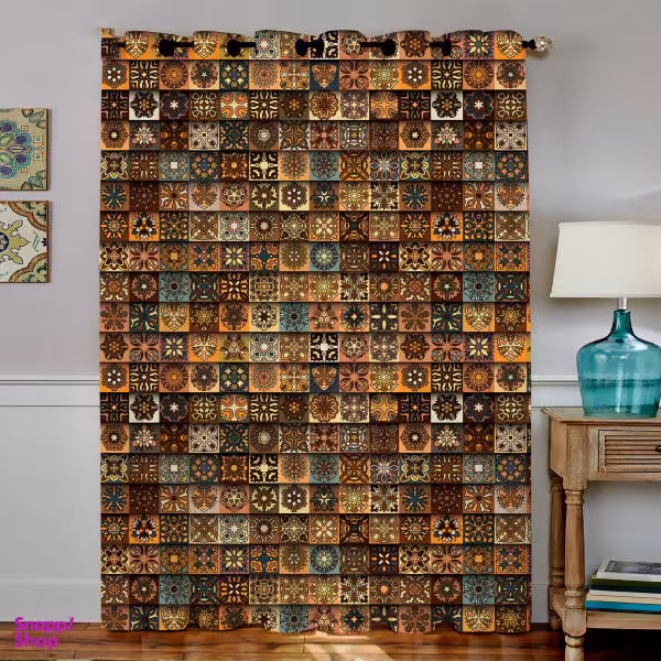 پرده مدل C4-50528 چند رنگ