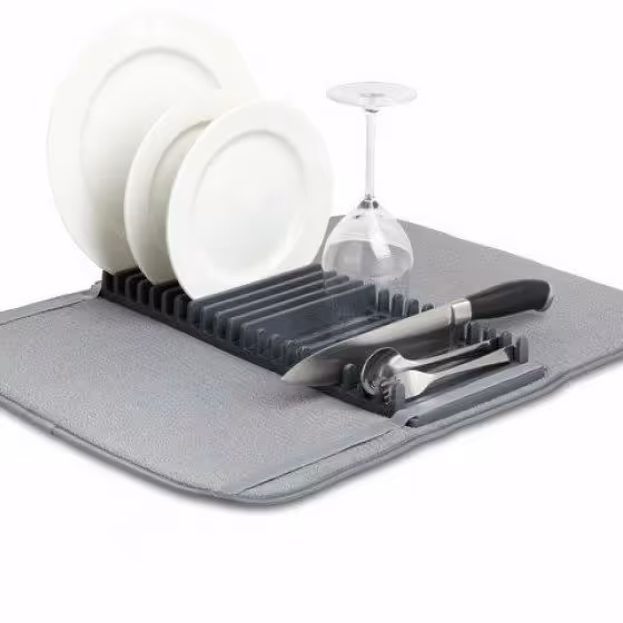 نمگیر حوله ای استند دار ظروف