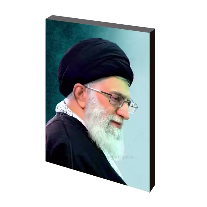 تابلو شاسی آیت الله خامنه ای  مدل 2R73