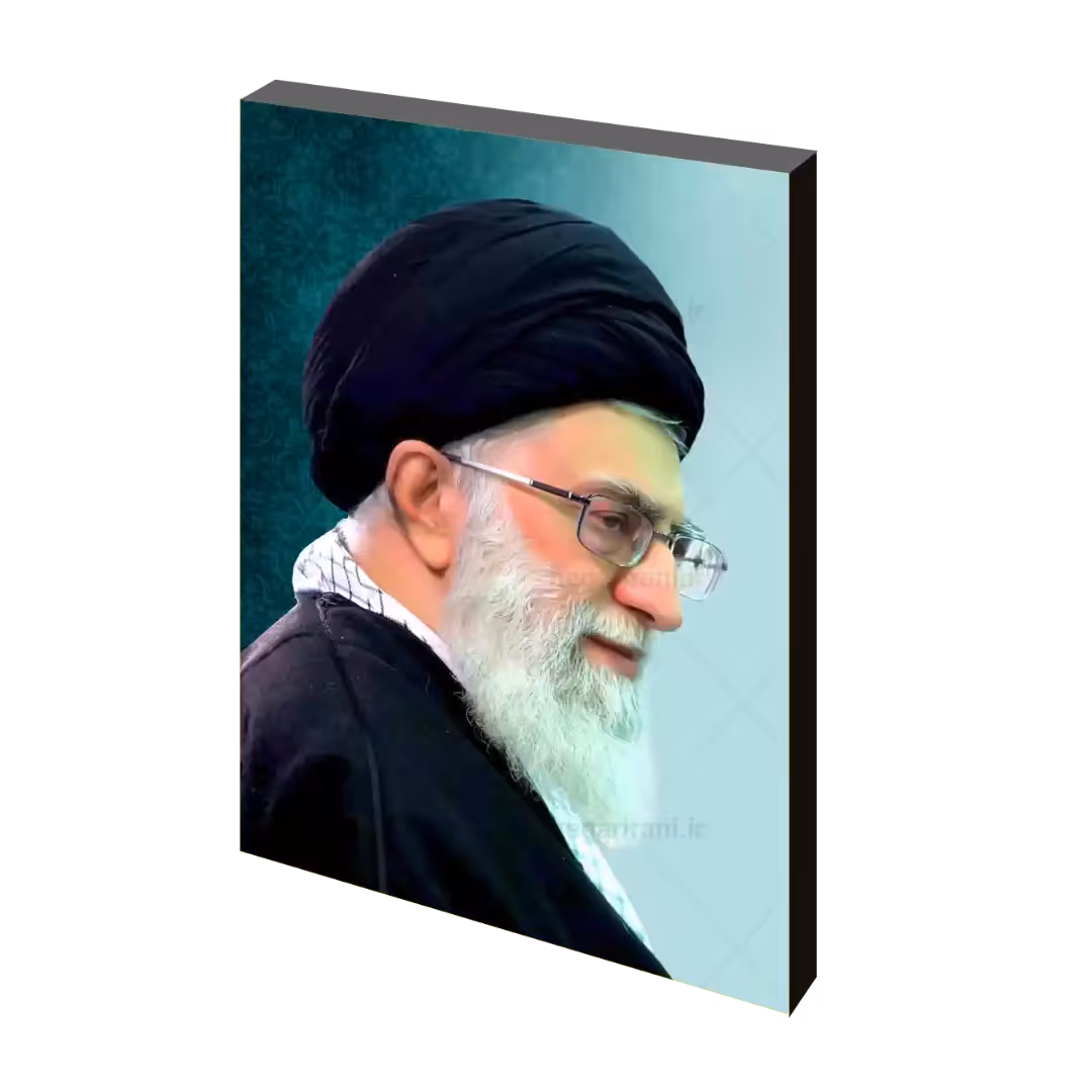 تابلو شاسی آیت الله خامنه ای  مدل 2R73
