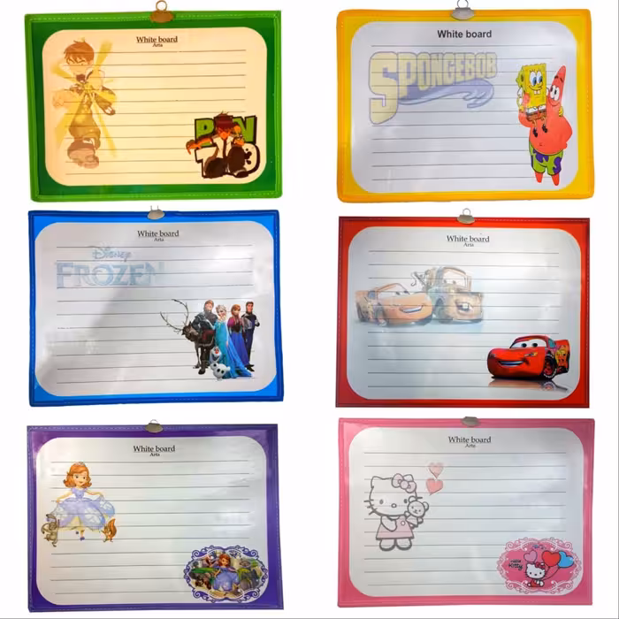 تخته وایت برد دور دوخت شده بزرگ