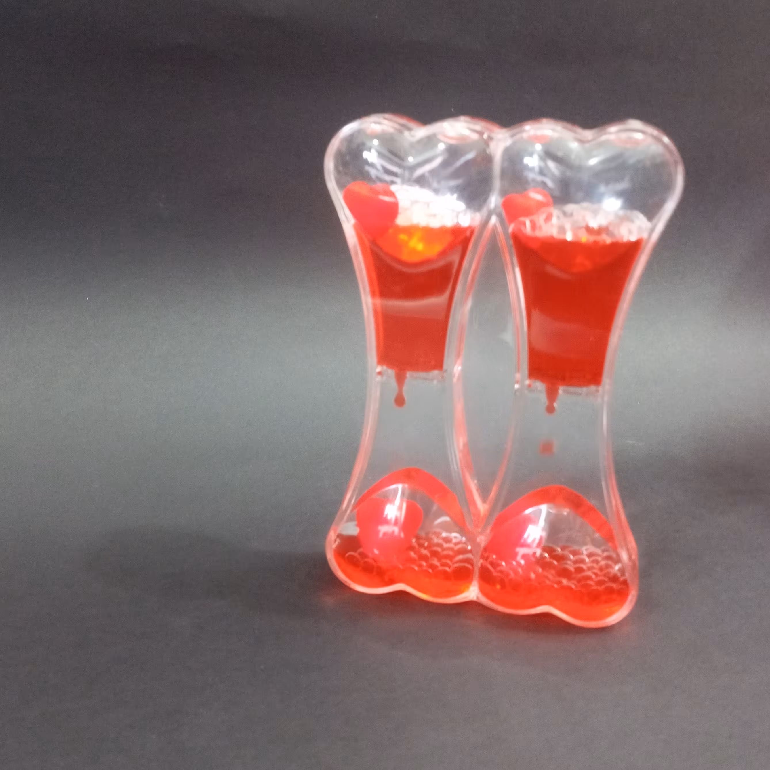 ساعت شنی رو روغنی قرمز 