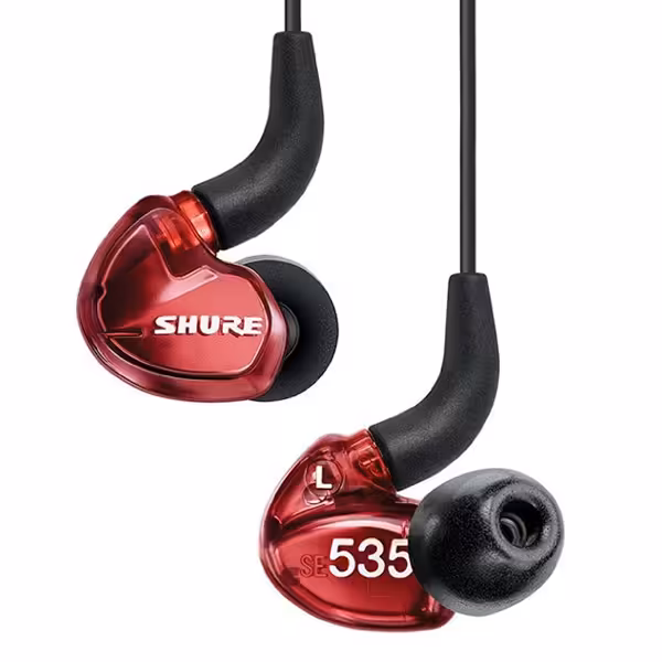هدفون SHURE شور مدل SE535 قرمز - Hiapple.ir