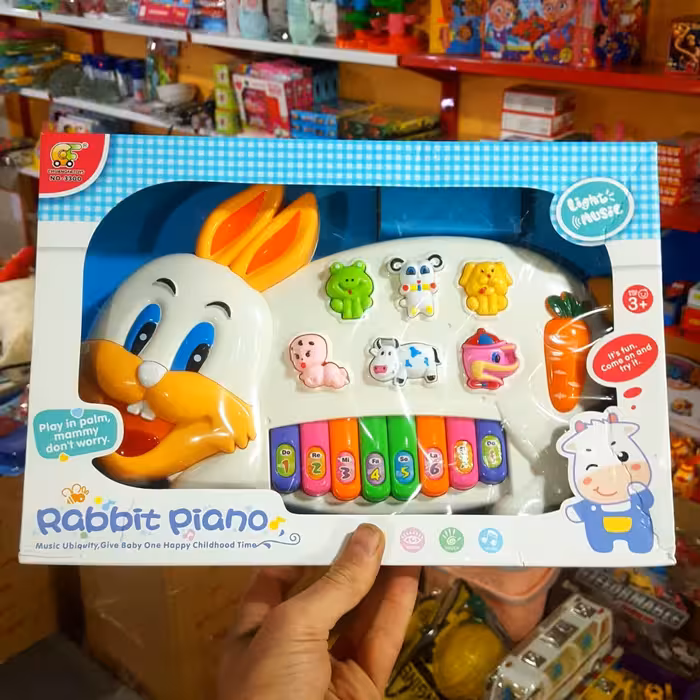 خرید اسباب بازی پیانو خرگوش به قیمت بسیار مناسب