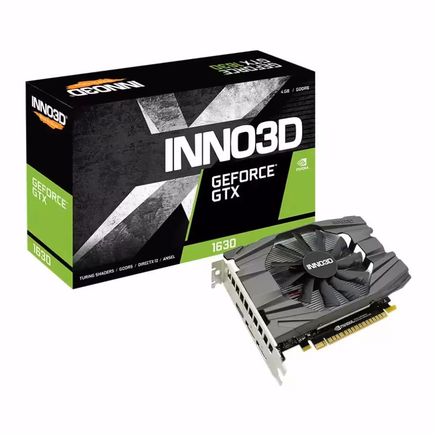 کارت گرافیک اینو تری دی GEFORCE GTX 1630 COMPACT 4GB