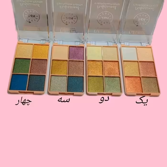 سایه هایلایت شش رنگ دودوگرل شماره3