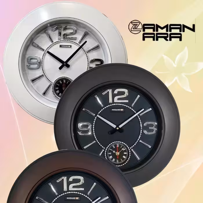 ساعت دیواری مگان 110 موتور آرامگرد بی صدا