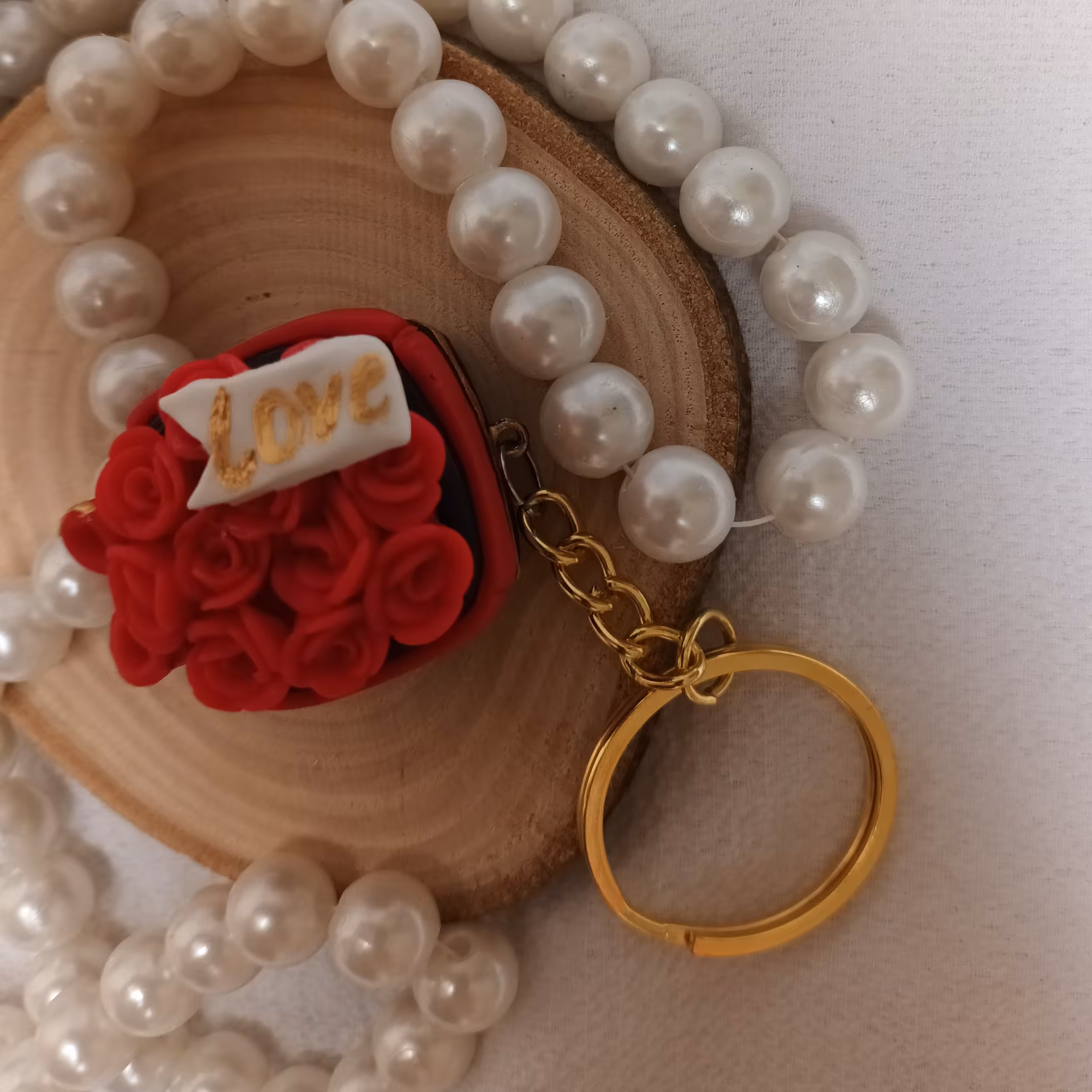 آویز کلید باکس گل