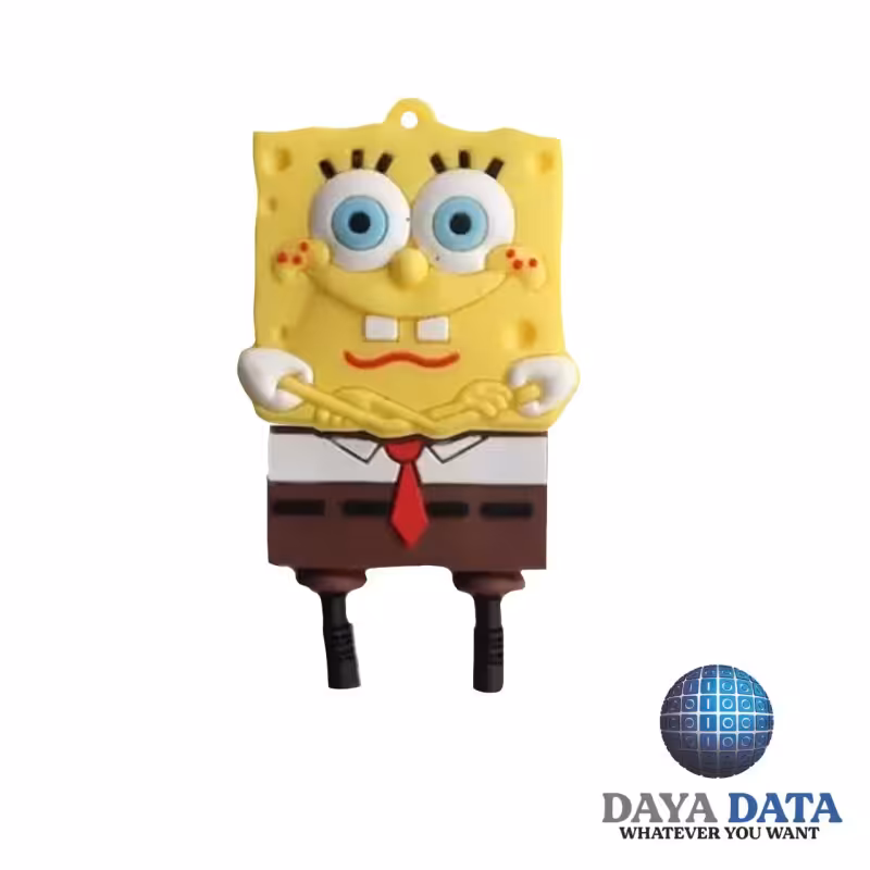 فلش مموری فانتزی دایا دیتا  باب اسفنجی ایستاده مدلPC1018-7 ظرفیت128GB-USB2 