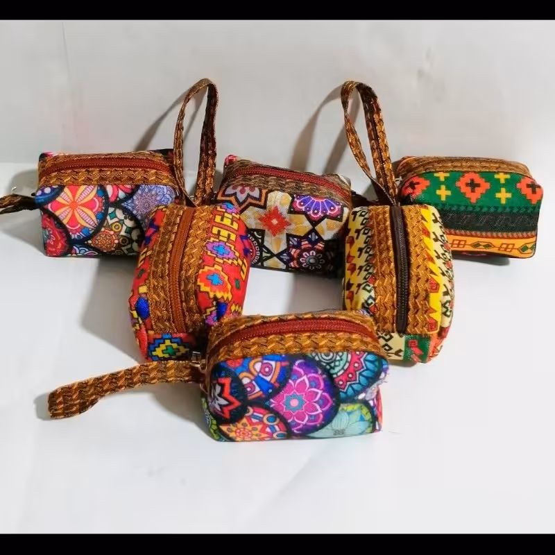 جاهندزفری پارچه ای چاپی ضخیم(12عددی)