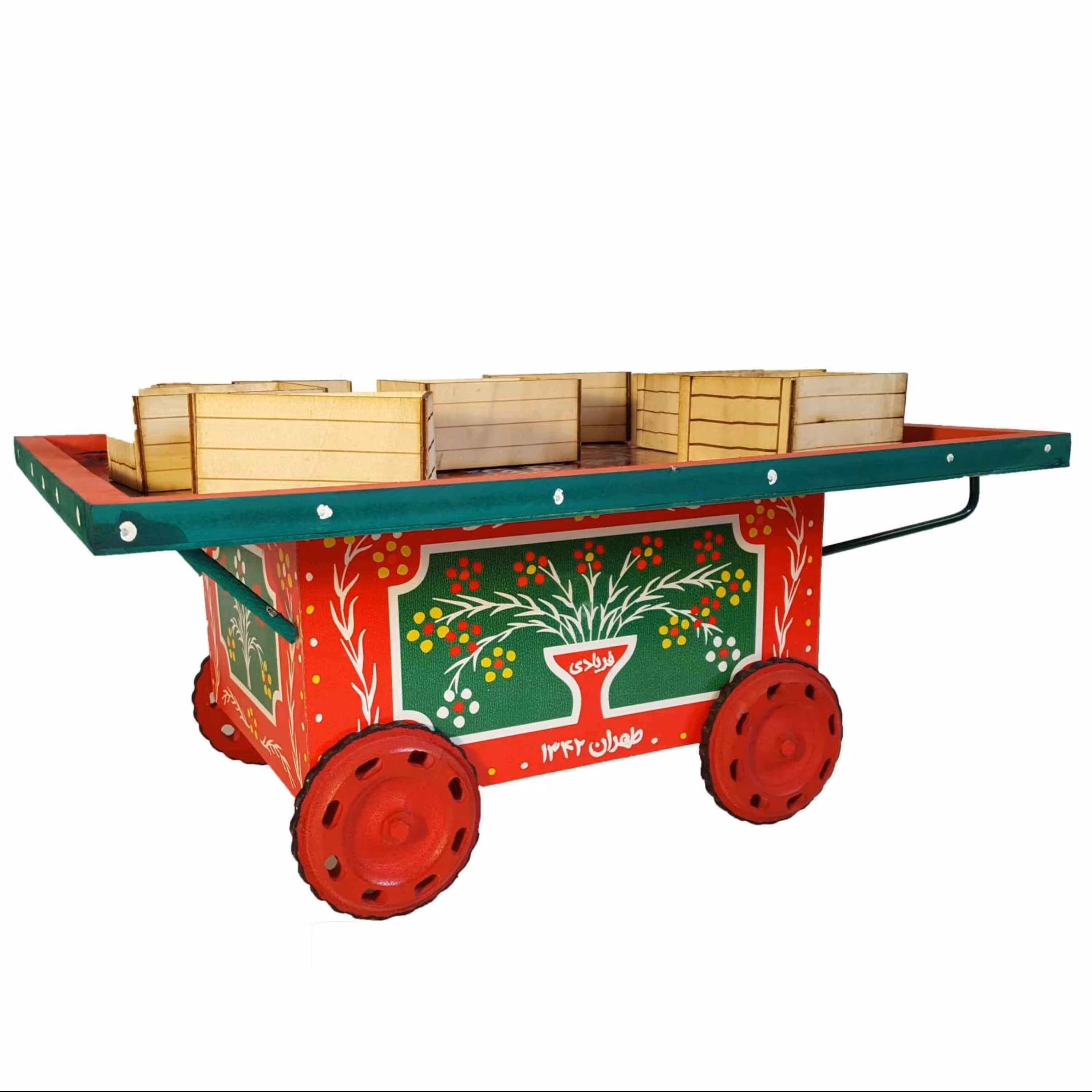 ماکت چوبی - گاری سنتی