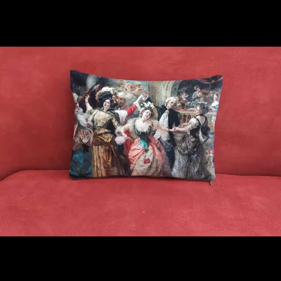 نمونه اجرای کوسن چاپی