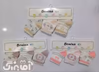 جوراب سه عددی بونیکسا طرح گل