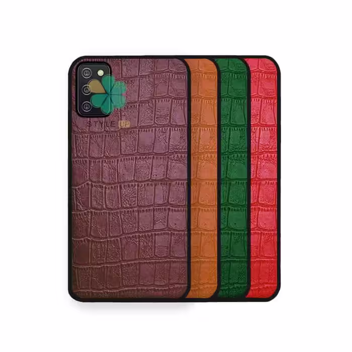 قاب چرم گوشی سامسونگ Samsung Galaxy A02s مدل Alligator