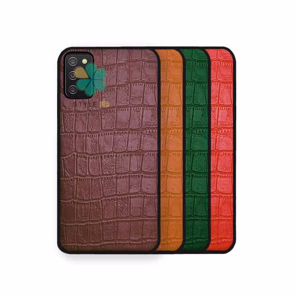 قاب چرم گوشی سامسونگ Samsung Galaxy A02s مدل Alligator