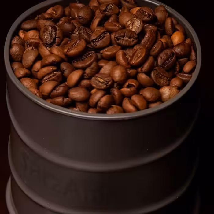 دانه قهوه رُست اختصاصی  100 درصد روبوستا 5000 گرمی