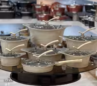 سرویس قابلمه 16 پارچه ام جی اس مدل کره‌ای C سی